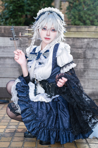 十六夜咲夜『東方Project』／渚（X：@nagix_3a）