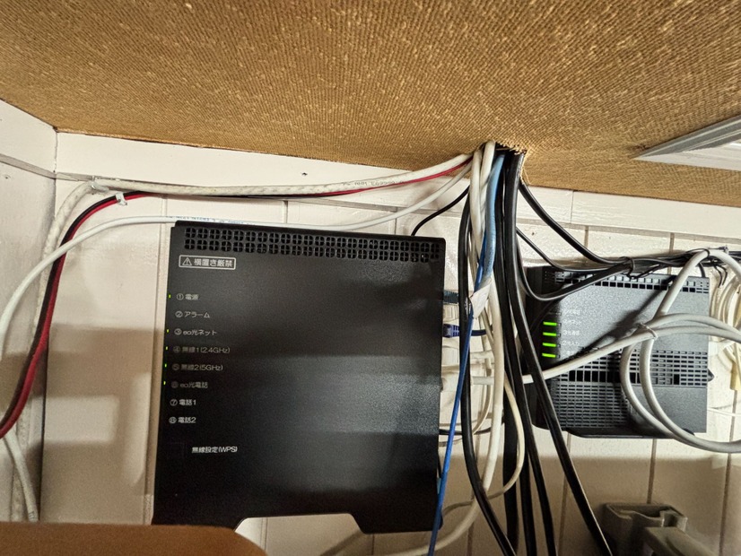 回線終端装置 （ONU）