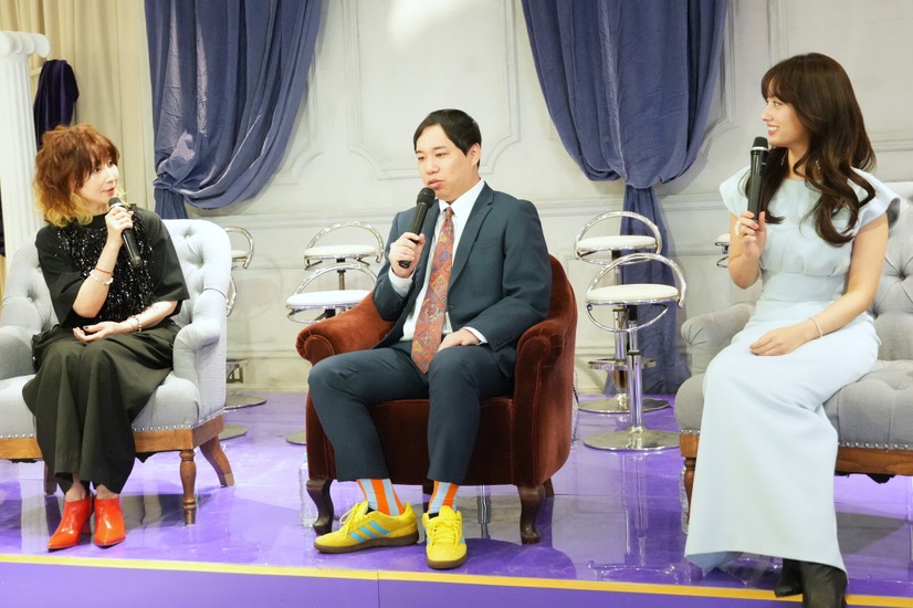 YOU、せいや、谷まりあ【撮影：小宮山あきの】