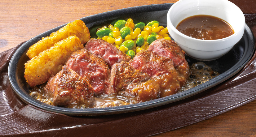 赤身ビーフステーキ　約100g（税込1,099円）