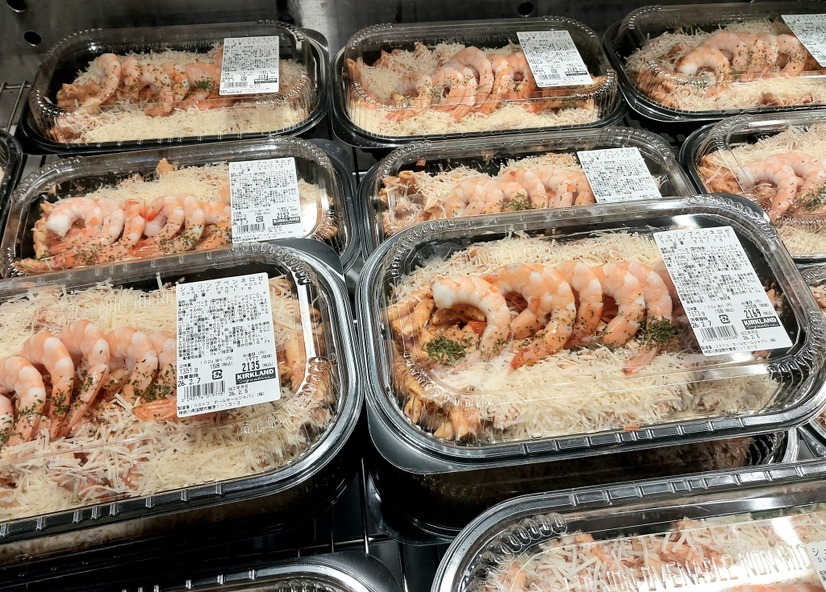 シュリンプペンネロゼ