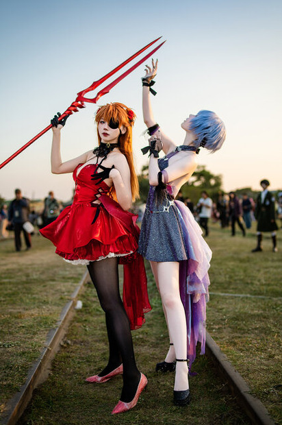 式波アスカ：阿璇（Instagram：a_xuan715）、綾波レイ：單九（Instagram：dan9._.9nab）