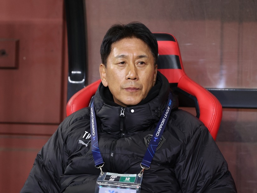 ガンバ大阪と白熱ドロー　浦項監督「相手のプレスを耐えて打開できた」　アウェイ第2戦へ「“強み”を継続する」【ACL2】