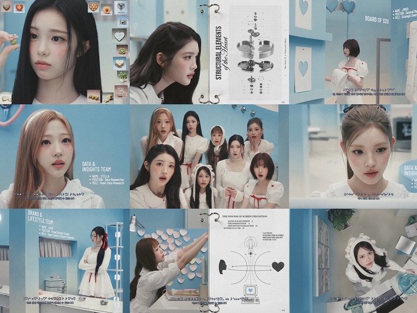 新人賞8冠のHearts2Hearts、新曲『RUDE!』トレーラー公開　どこか“奇妙な世界観”に期待高まる