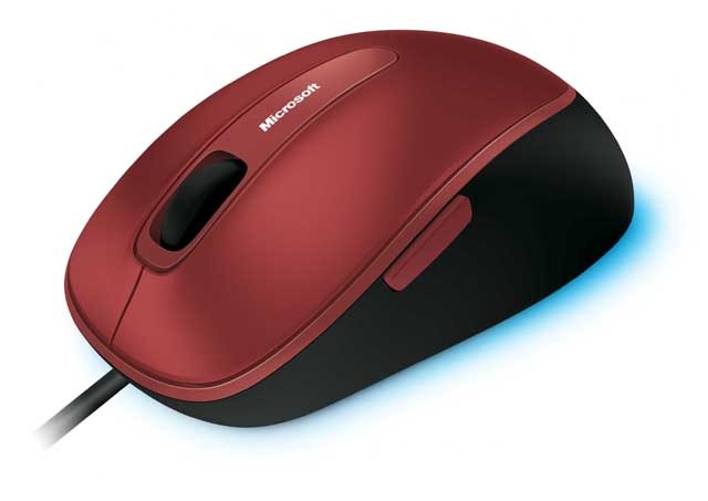Microsoft Comfort Mouse 4500　ルージュレッド