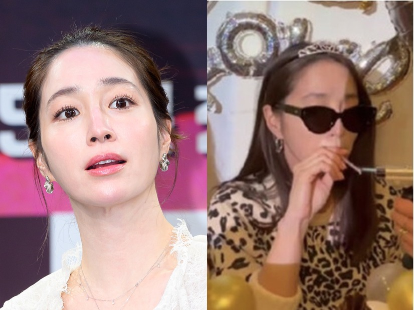 俳優イ・ビョンホンの女優妻、誕生日動画が思わぬ批判の的に？“喫煙”への視線が一層厳しく