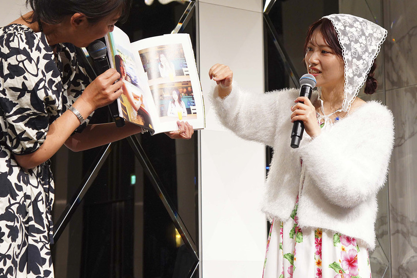 石原夏織2nd写真集『KALOHA』発売記念特別イベントの様子