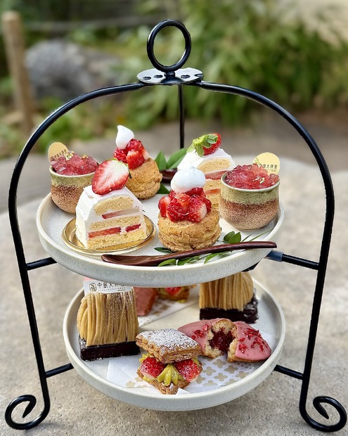 アフタヌーンセット～贅沢丹波いちご～　/2,750円(税込)