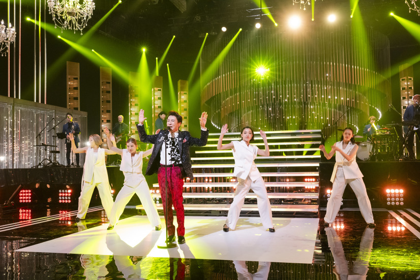 『SONGS　郷ひろみ ～70歳の決意　紅白舞台裏SP～』（C）NHK