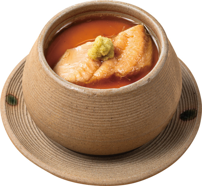 とろける煮穴子の茶碗蒸し（税込 495円）