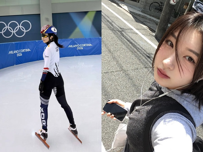 ヘルメットの下に隠れていたアイドル級ルックス　逆転の金メダルを決めた韓国選手の“素顔”に騒然【ミラノ五輪】