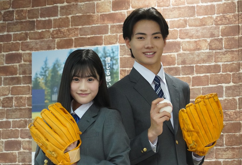 第98回選抜高等学校野球大会「応援ポスター」記者発表会【写真：竹内みちまろ】