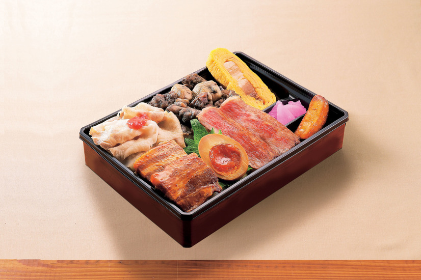 「四種の彩り肉づくし弁当」2,700円（税込）
