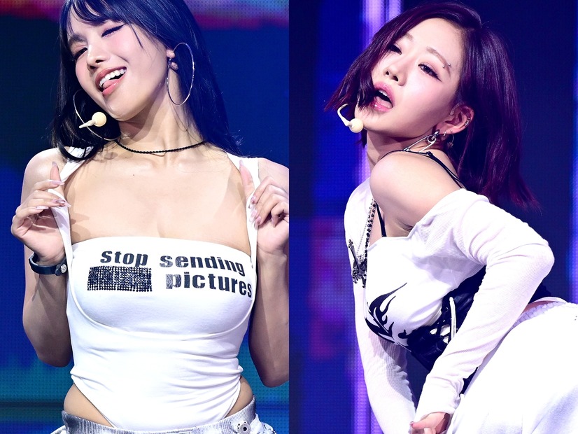 本当にアイドル？ はち切れそうな“圧勝ボディ”　ナッティ＆ジュリーの試着室SHOTに「これは強すぎる」