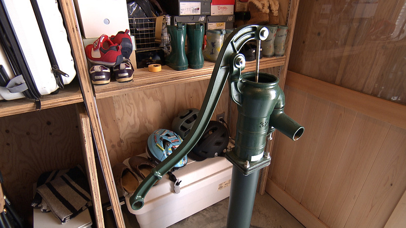 家を解体したときに出てきた井戸©MSB