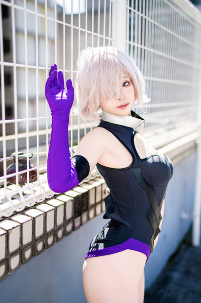 マシュ・キリエライト『Fate/Grand Order』／小楠（Instagram：naaaaaaam_cos2023、X：@Naaamuumm）