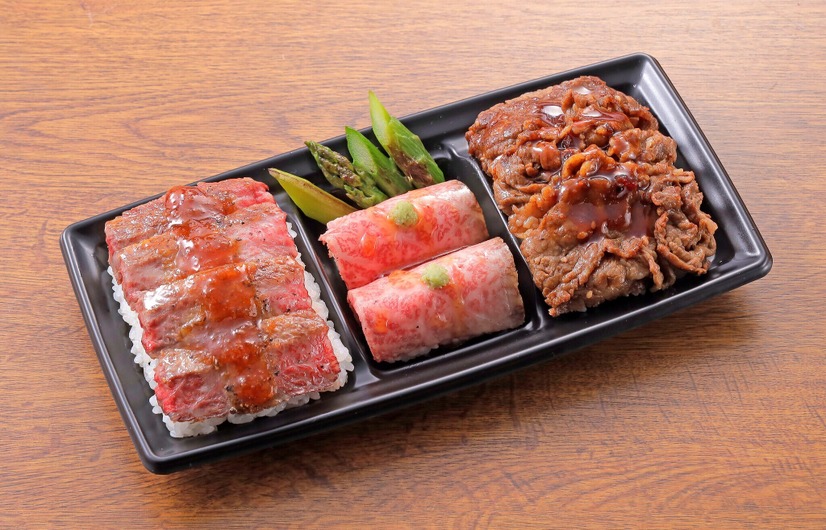 「信州牛三点盛り御膳」2,700円（税込）