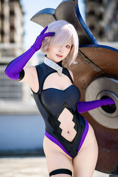 マシュ・キリエライト『Fate/Grand Order』／小楠（Instagram：naaaaaaam_cos2023、X：@Naaamuumm）