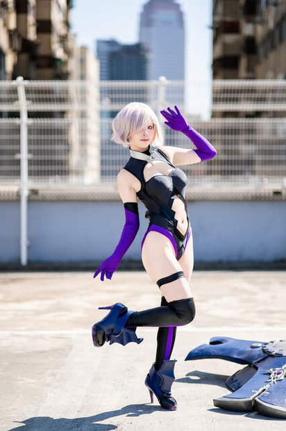 マシュ・キリエライト『Fate/Grand Order』／小楠（Instagram：naaaaaaam_cos2023、X：@Naaamuumm）