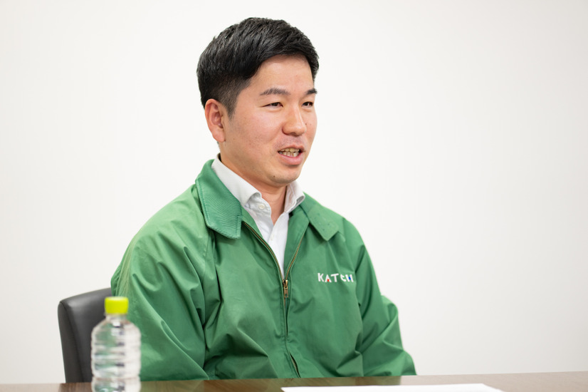 お客様満足創造本部 つながり課 佐原 祥士さん（撮影／タバタ☆ヒロミチ）