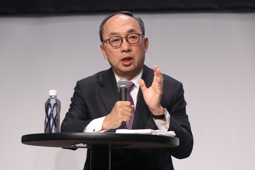 三菱電機・漆間啓CEO【撮影／平木昌宏】