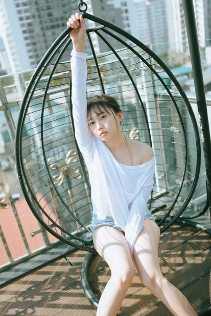 木﨑ゆりあの3rd写真集『アップデート中』未収録の本人お気に入りカット（C）扶桑社／撮影：前 康輔