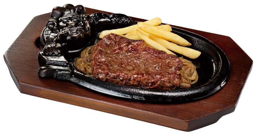 「炭焼きブラックダイヤモンドサーロインステーキ」150ｇ（税込2,893円）