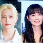 「双子みたい」「似てる」Stray Kids・フィリックス、“そっくり”な韓国トップ女優との対面に反響！ 画像