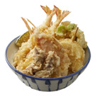 さん天に金目鯛×ほたるいかの初夏メニュー！大海老2本の天丼やそら豆かき揚げそばも 画像