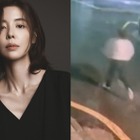 強盗の恐怖映像が明らかに!! 人気女優キム・ギュリが逃げる決定的瞬間 画像