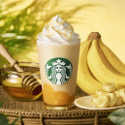 スターバックス、新作ドリンク「ハニー バナナ フラペチーノ」5日より販売！ 画像