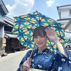 SKE48・鎌田菜月、今年初の浴衣姿に「和装が似合う」「めっちゃ浴衣美人」の声 画像