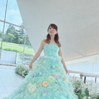 渡辺美奈代、花々まとったプリンセスドレス姿にファン感動「美奈代姫」 画像