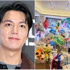 足の踏み場もないほど大量！イ・ミンホ、世界中のファンからの誕生日プレゼントを公開「Thank U」 画像