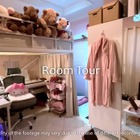 【デスクツアー】ロフトベッド下×カーテンで半個室化！1日の80%を過ごす在宅ワーク環境 画像