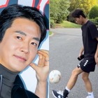 “逆ナン”も納得？俳優クォン・サンウの高校生息子、父親と散歩中のイケメンぶりに視線釘付け 画像
