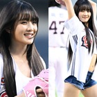 “ヘソ出し”投球で視線独占！i-dle・ミンニ、上下ミニ丈のスポーティールックで始球式に登場 画像