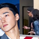 海外で女性と一緒にいる姿を撮られる…熱愛説浮上のATEEZ・サン、相手についてコメント 画像