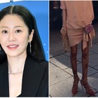 「骨のように細い」「具合が悪そう」韓国女優、パリで見せた“激ヤセ”姿に心配の声 画像