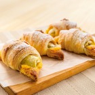 サンマルクカフェ、生バナナとカスタードのプレミアムチョコクロを発売 画像