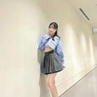 NMB48上西怜の私服がかわいすぎ！ちょっぴりセクシーな“腹チラ”ミニスカコーデ 画像
