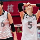 “無傷の4連勝”日本と正反対…韓国女子バレー“泥沼の4連敗”で最下位、早くも降格危機が現実味 画像