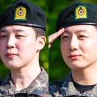 BTSのJIMINとJUNG KOOKが除隊！取材陣やファンと対面、「軍人の方を見かけたら温かい言葉を」 画像