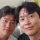 “日本代表の息子”とツーショット　元ハロプロ歌手と結婚した韓国歌手、Jクラブ下部組織所属の息子を祝福 画像