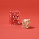バウムクーヘンから“赤べこ”がひょっこり！「あかべこカタヌキバウム」福島で19日より発売開始 画像