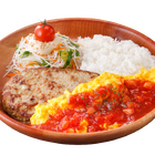 角切りトマトがゴロゴロ！びっくりドンキー、16日より「トマト弾けるハンバーグ」フェア開催 画像