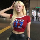 ボリューム感に目が離せない…韓国金髪チアガール、開放的な純白スイムウェアで視線強奪【PHOTO】 画像