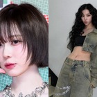 思わず抱きしめたくなる“腰まわり”　aespa・ウィンター、黒ブラトップで映える極細ウエスト【PHOTO】 画像