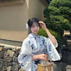 17歳の制コレ美女・百田汐里、今年初の浴衣姿を公開！京都・嵐山を満喫 画像