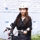 aespaのカリナ、自転車に乗れるようになる 画像